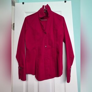 Express Red Long-Sleeved Shirt Size Sp